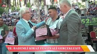 52. BADEMLİ KİRAZ FESTİVALİ GERÇEKLEŞTİ