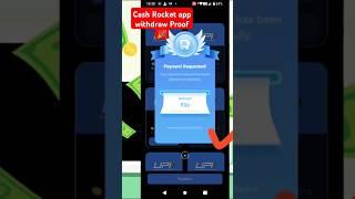 Cash Rocket app withdraw Proof  #earningapp #technicaltoprg #cashrocketapp # #technicaltoprg