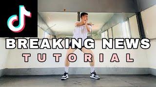 BREAKING NEWS|STEP BY STEP TIKTOK DANCE TUTORIAL|ARVIN ARCANGEL