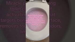 Toilet cleaner from the pink stuff #cleanit #cleantok #homeclean #cleantok #walmart