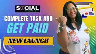 Complete Task On Social Media And Get Paid | Social Boosters New Launch