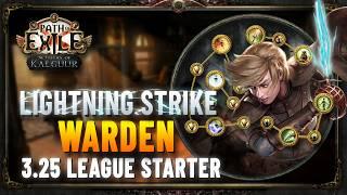 Lightning Strike Warden League Start Build Guide | PoE 3.25