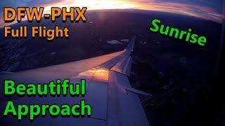 *Full Flight* American Airlines 757-200 DFW-PHX