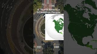Top 5 Most Populated Continents