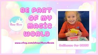 Duru's Magical Dollhouse Adventure: Tiny Hands, Big Dreams (Quiet Book)