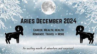   Aries Forecast December 2024: A Busy Month of Adventure!   #astrology