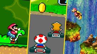 Evolution of SNES Mario Games 1990-1999