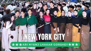 NY Mimang Lhakar Gorshey 10.16.24  | ལྷག་དཀར་སྒོར་གཞས།  | Tibetan Circle Dance | #NYTibetanGorshey