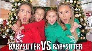 BABYSITTER VS BABYSITTER CHRISTMAS EDITION ️ @HallieOnStage114 @agset211