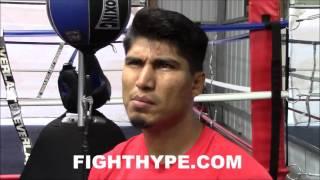 MIKEY GARCIA TRAINING HIGHLIGHTS; EAGER TO PROVE HE'S STILL ON TOP AFTER 2 1/2 YEAR LAYOFF