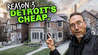 The REAL Reasons to BUY a house in Detroit Michigan NOW