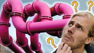 Why Berlin is full of those Pink Pipes - Life in Berlin