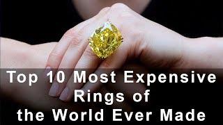 Top 10 Most Expensive Rings of the World | Expensive Diamond Rings