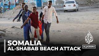 At least 37 killed in al-Shabab beach attack in Somalia’s capital Mogadishu