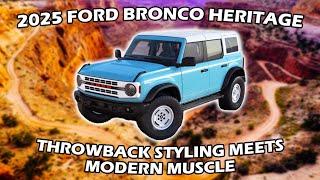 2025 Ford Bronco Heritage Edition - Build and Price Overview