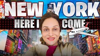 New York, Here I Come! | Bushra Ansari Vlog