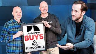 Game changing Acquisition:JobNimbus Joins Forces with SumoQuote | Exclusive Interview #roofing #crm