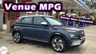 2022 Hyundai Venue – MPG Test | Real-world Highway Fuel Economy