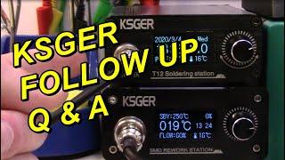 KSGER T12 & 858D Station Follow Up & Questions Answered