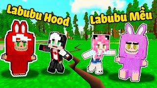 REDHOOD THỬ THÁCH 24 GIỜ GIẢ LÀM EM BÉ LABUBU TRONG MINECRAFT*MỀU BẤT NGỜ KHI KHÁM PHÁ BÍ MẬT LABUBU