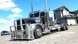 RC ADVENTURES - Stretched Chrome Semi Truck - Tamiya