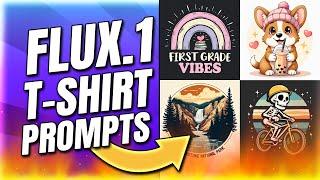 13 Flux 1 Pro T-Shirt Prompts + 20 Rate Limit Tip