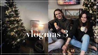 Vlogmas 3 | ubieranie choinki, przedświąteczne śledziki