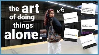 HOW TO DO THINGS ALONE | post grad diaries ep. 1 