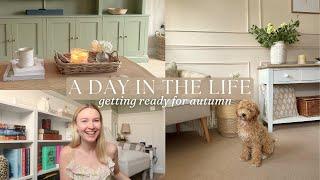 day in the life | clean with me, book haul & puppy life