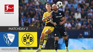 Bochum Fights off a Draw!  | VfL Bochum - Borussia Dortmund 1-1 | Highlights | MD2  Bundesliga 23/24