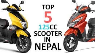 2021 TOP 5 Best 125cc Scooters In Nepal