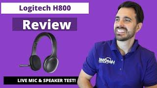Logitech H800 REVIEW - Wireless Headset - MIC & SPEAKER TEST!