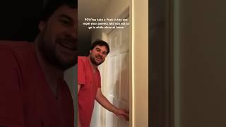 POV:You take a peek in the one room your parents told you not to go in while alone at home #comedy