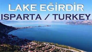 Discover Blue Paradise of Isparta | Lake Egirdir | Turkey Destinations | Drone Footage