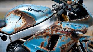 KAWASAKI NINJA 250R Restoration | Restored KAWASAKI Two-Stroke Motorcycle | Old Bike Restoration