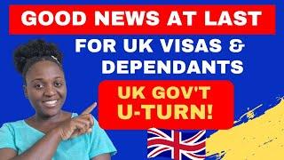 DEPENDANTS CAN MOVE TO THE UK