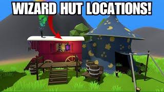 WHERE TO FIND THE WIZARD HUT! ALL SPAWN LOCATIONS! Wobbly Life Curious Collectors Update