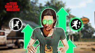 Hitchhiker CHASE DOWN BUILD is INTIMIDATING | 2V4 GAME - Texas Chainsaw Massacre