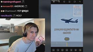 xQc reacts to POV: you upgraded to an Android