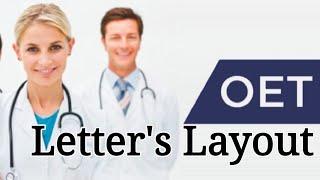 OET Letter Layout