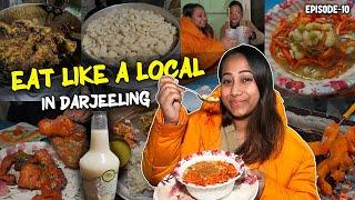 Eat Like a Local in Darjeeling | Kauri, Tungba, Sekuwa & more | Episode-10