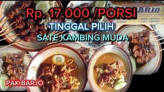 Promo 17k  belum dicabut masakan kambing muda || tengkleng Sate Tongseng muda pak Barjo, map