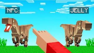 GUESS Which DINOSAUR Is The REAL JELLY! (Minecraft Guess Who)