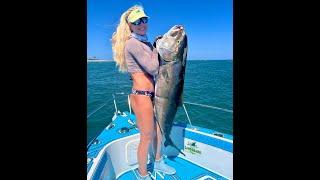 Florida Girl Fillets MASSIVE Fish!