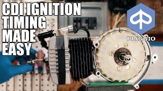 Piaggio Kinetic CDI Ignition timing (Vespa Grande, Caio, Bravo, Citta, Si)