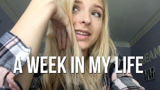 A WEEK IN MY LIFE: first week of senior year, travel recovery, healthy habits