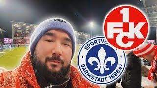 DARMSTADT  NICHT WIEDER ZU ERKENNEN! ️ SV Darmstadt 98 vs 1. FC Kaiserslautern | Stadionvlog ️