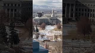 Denver Skyline From The Colorado Capitol Building