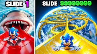 Upgrading SONIC WATERSLIDE In GTA 5!