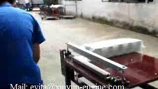 Manual paper plastic bag sealing machine